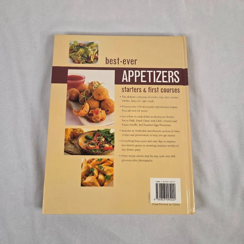 Best Ever Appetizers, Starters & First Courses